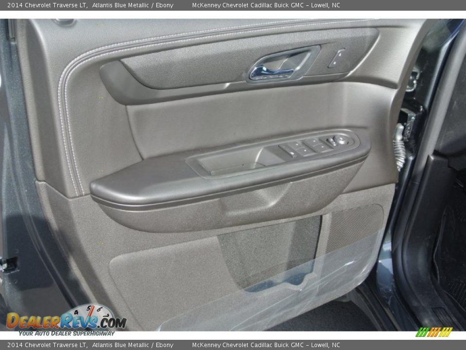 2014 Chevrolet Traverse LT Atlantis Blue Metallic / Ebony Photo #9