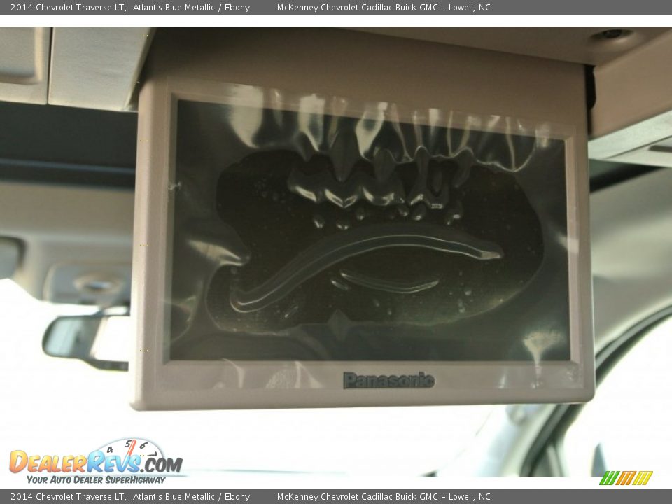 2014 Chevrolet Traverse LT Atlantis Blue Metallic / Ebony Photo #17