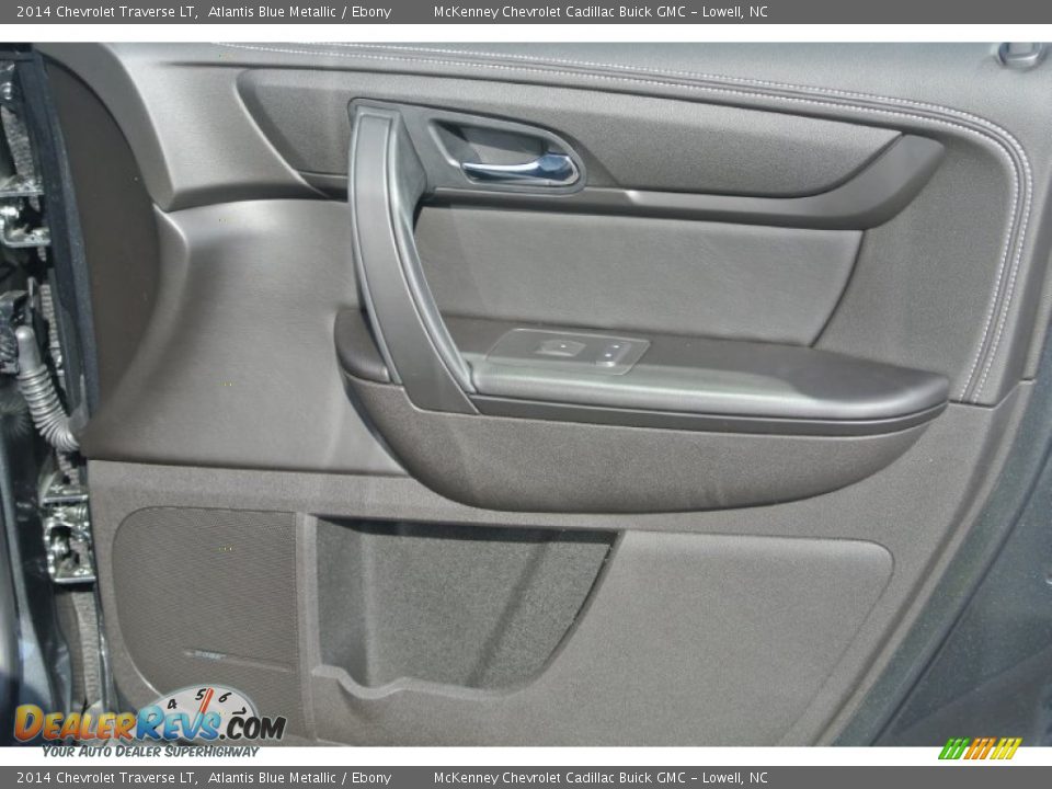 2014 Chevrolet Traverse LT Atlantis Blue Metallic / Ebony Photo #20