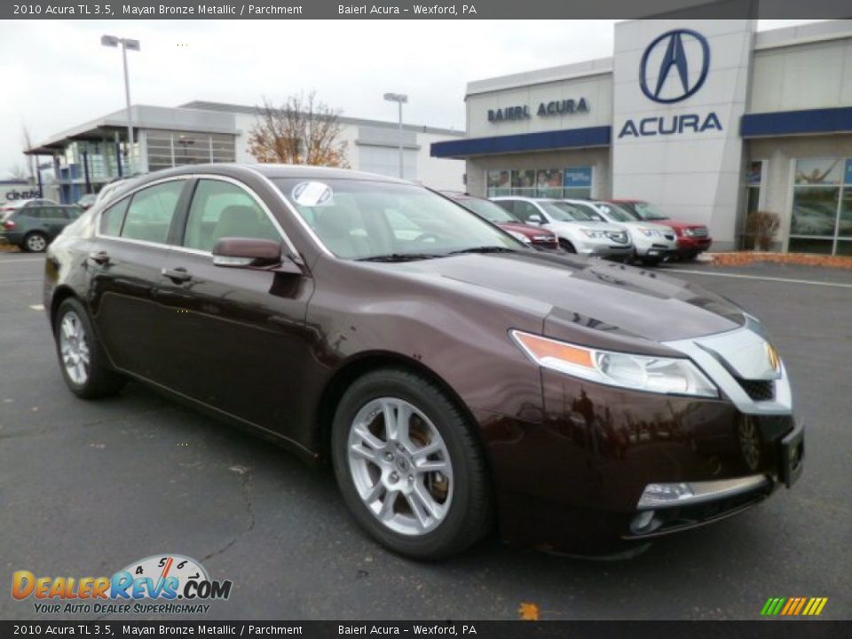 2010 Acura TL 3.5 Mayan Bronze Metallic / Parchment Photo #1