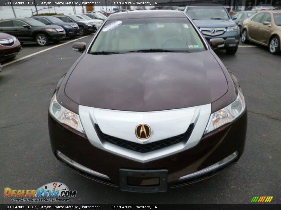2010 Acura TL 3.5 Mayan Bronze Metallic / Parchment Photo #2