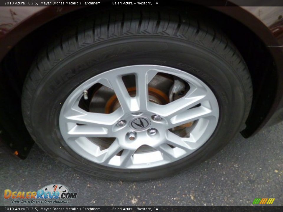 2010 Acura TL 3.5 Mayan Bronze Metallic / Parchment Photo #9