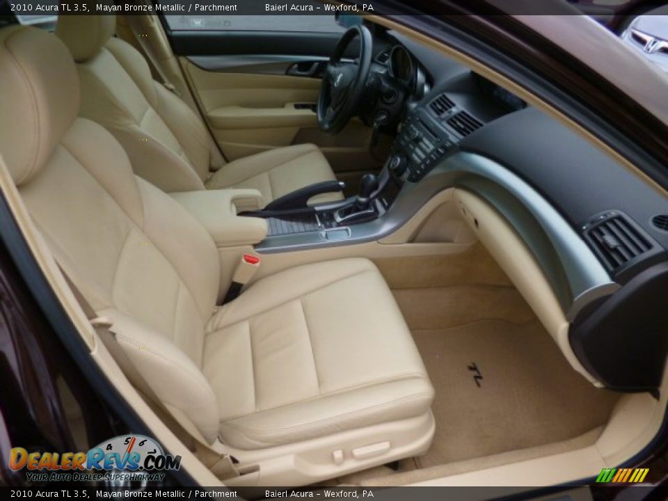 2010 Acura TL 3.5 Mayan Bronze Metallic / Parchment Photo #10