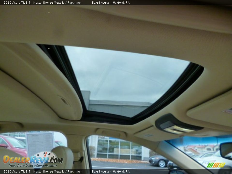 2010 Acura TL 3.5 Mayan Bronze Metallic / Parchment Photo #11