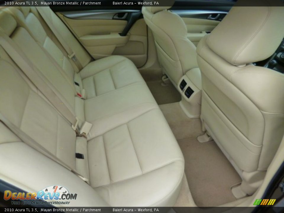 2010 Acura TL 3.5 Mayan Bronze Metallic / Parchment Photo #12