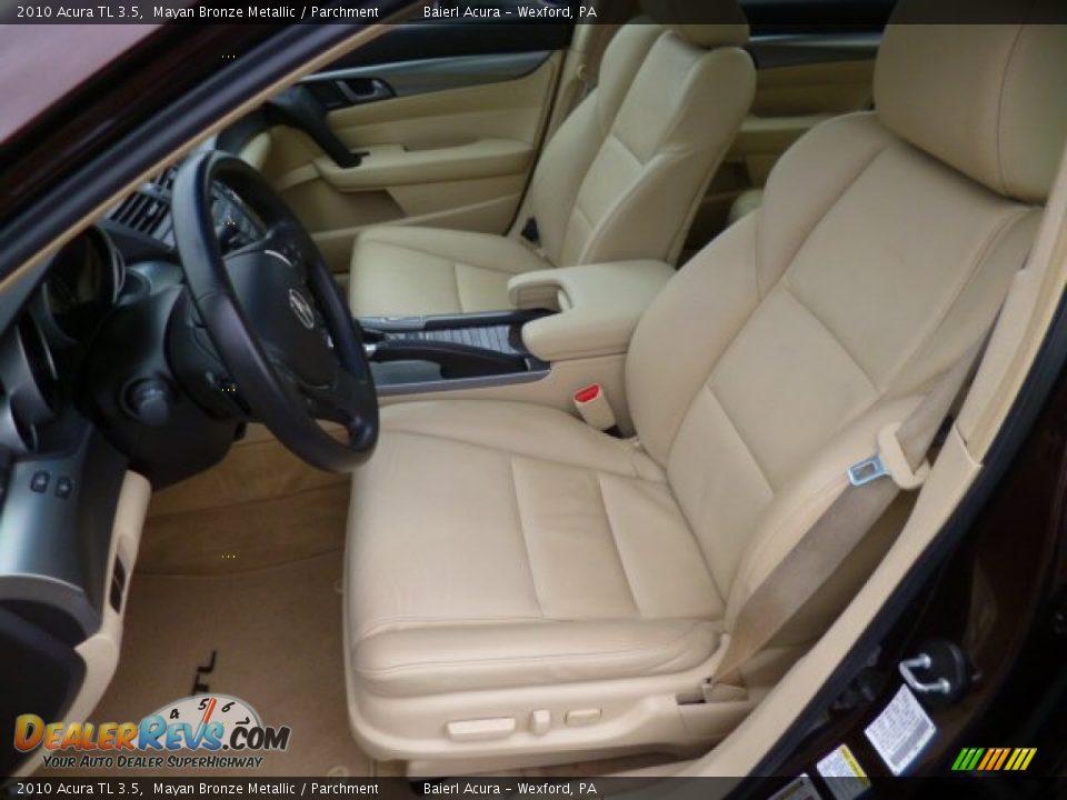 2010 Acura TL 3.5 Mayan Bronze Metallic / Parchment Photo #15