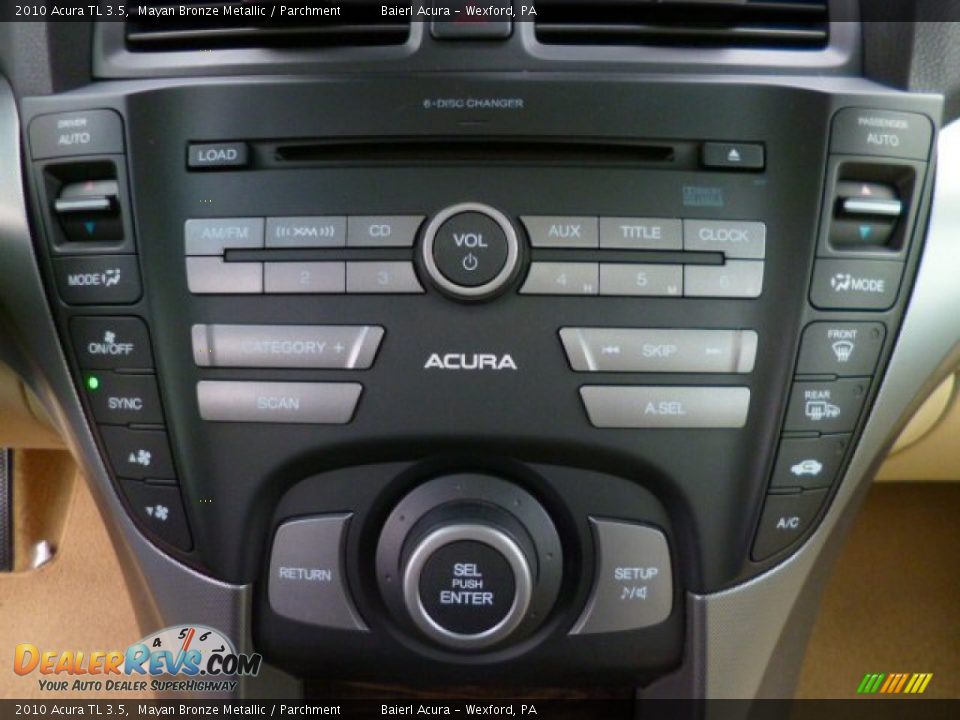 2010 Acura TL 3.5 Mayan Bronze Metallic / Parchment Photo #19