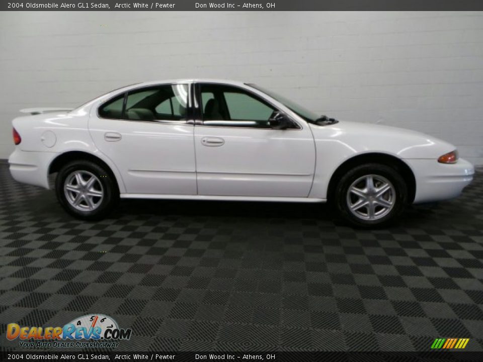 2004 Oldsmobile Alero GL1 Sedan Arctic White / Pewter Photo #3
