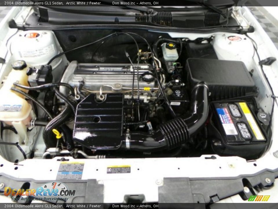2004 Oldsmobile Alero GL1 Sedan Arctic White / Pewter Photo #5