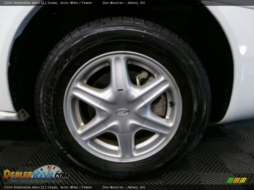 2004 Oldsmobile Alero GL1 Sedan Arctic White / Pewter Photo #27