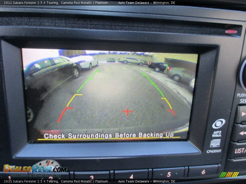 2011 Subaru Forester 2.5 X Touring Camelia Red Metallic / Platinum Photo #36