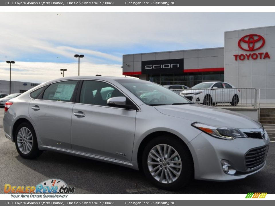 2013 Toyota Avalon Hybrid Limited Classic Silver Metallic / Black Photo #1