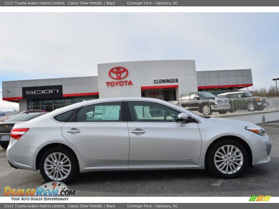 2013 Toyota Avalon Hybrid Limited Classic Silver Metallic / Black Photo #2