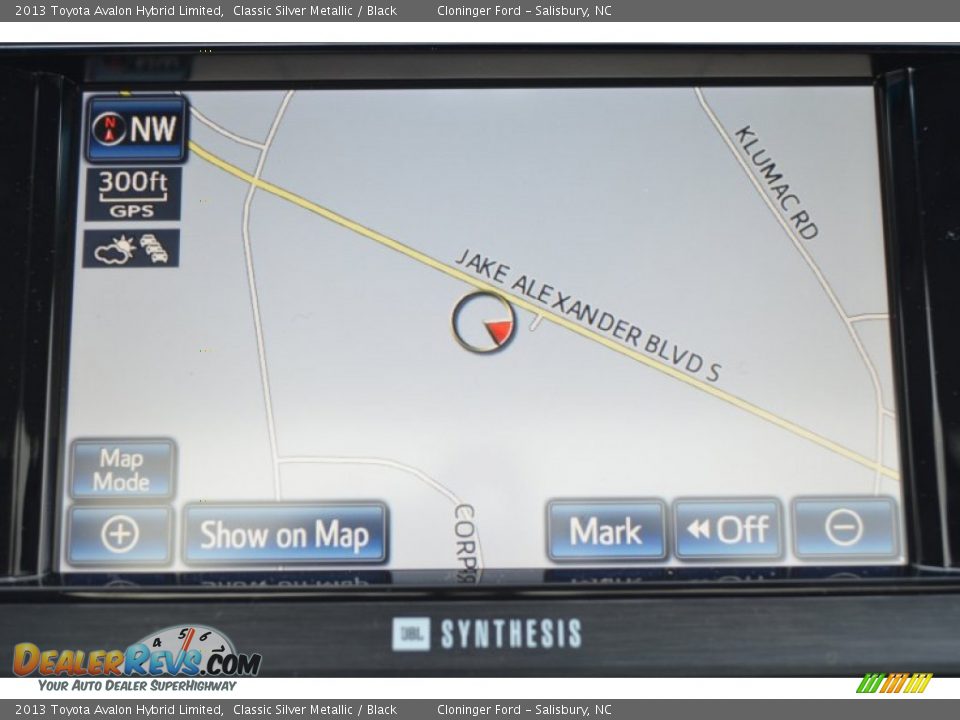 2013 Toyota Avalon Hybrid Limited Classic Silver Metallic / Black Photo #15