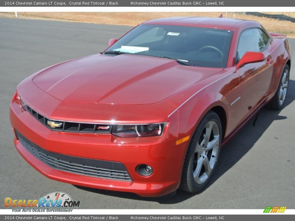 2014 Chevrolet Camaro LT Coupe Crystal Red Tintcoat / Black Photo #2