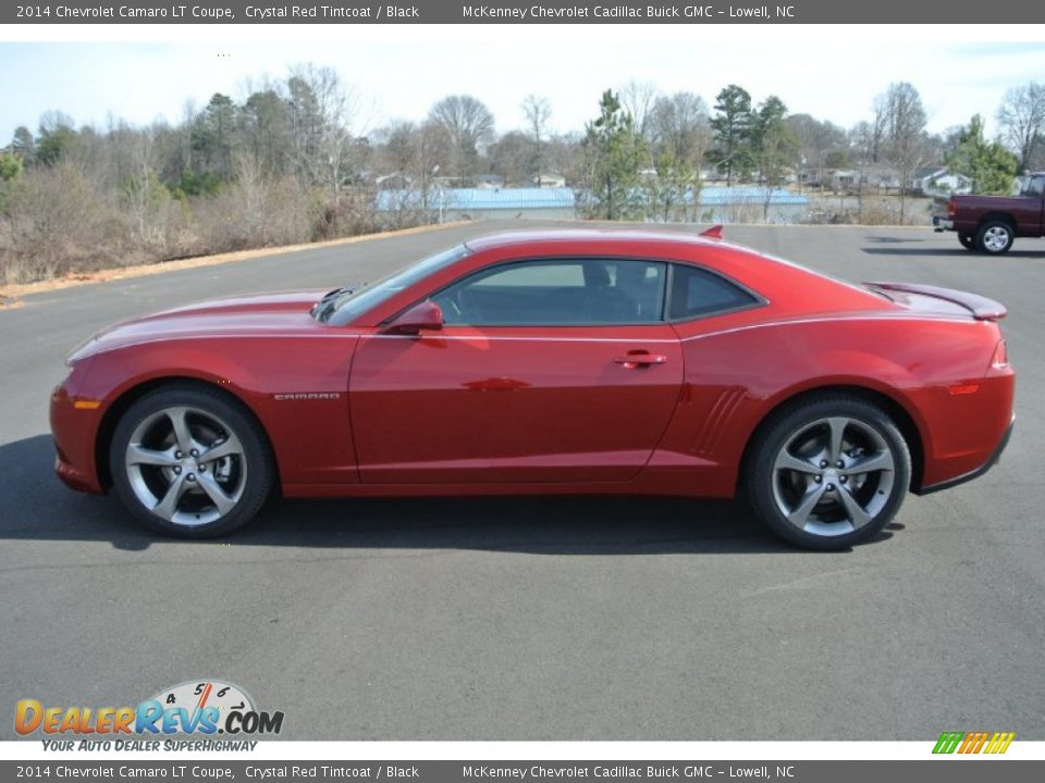 2014 Chevrolet Camaro LT Coupe Crystal Red Tintcoat / Black Photo #3