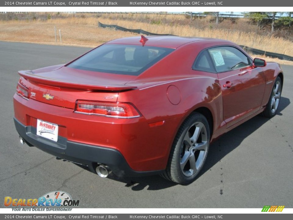 2014 Chevrolet Camaro LT Coupe Crystal Red Tintcoat / Black Photo #5