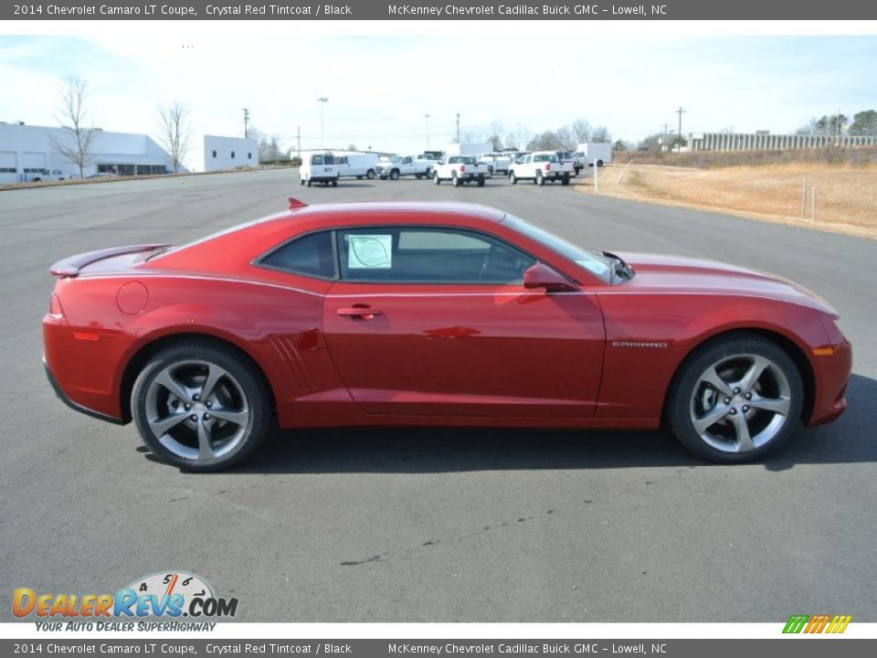2014 Chevrolet Camaro LT Coupe Crystal Red Tintcoat / Black Photo #6