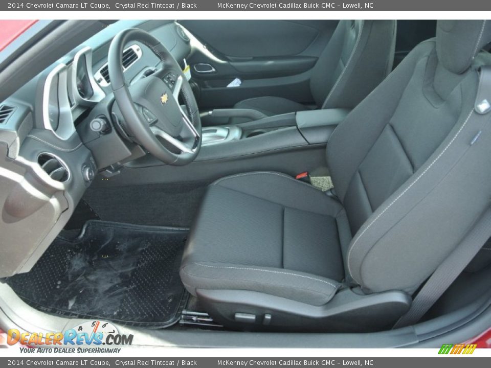 2014 Chevrolet Camaro LT Coupe Crystal Red Tintcoat / Black Photo #8