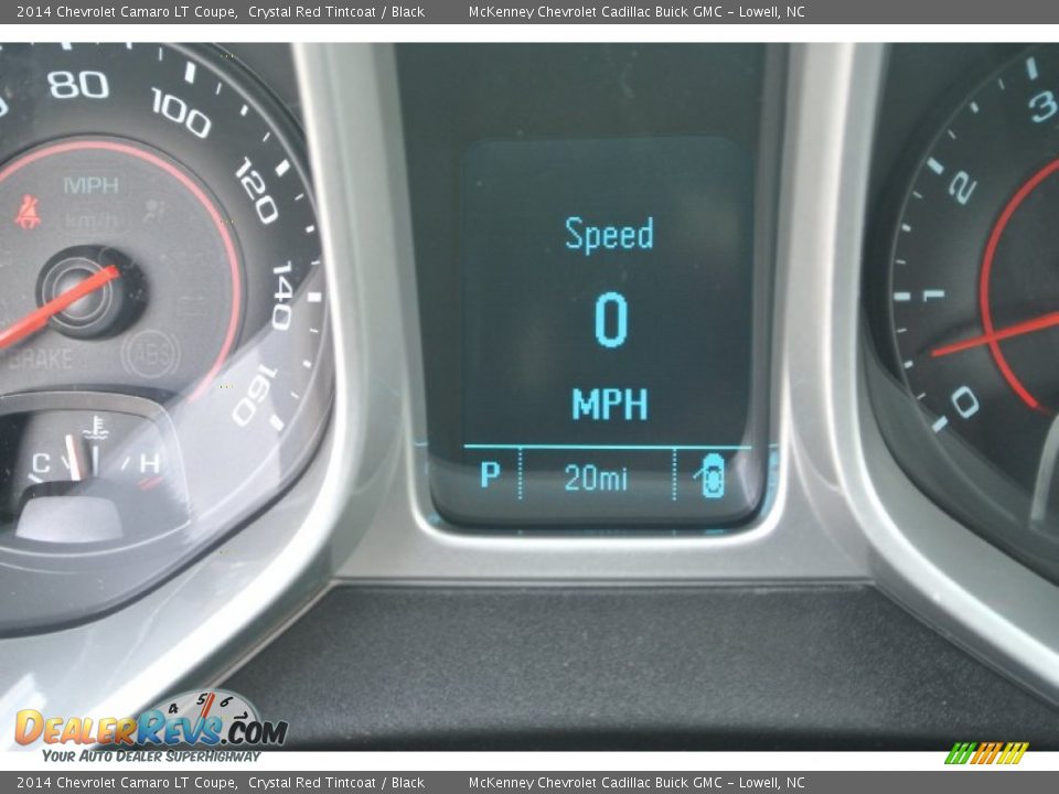 2014 Chevrolet Camaro LT Coupe Crystal Red Tintcoat / Black Photo #14