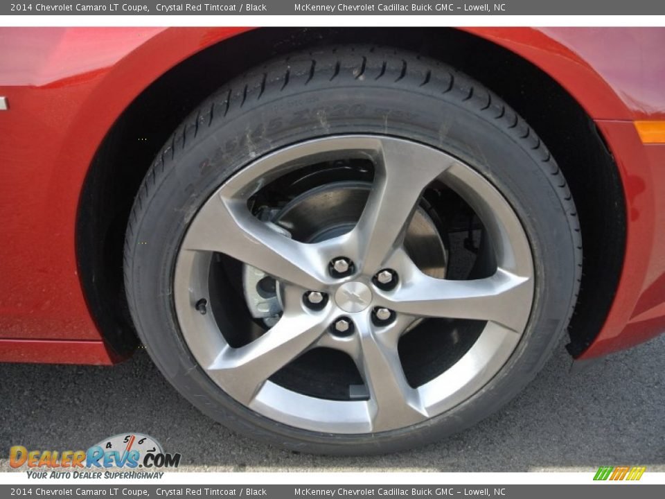 2014 Chevrolet Camaro LT Coupe Crystal Red Tintcoat / Black Photo #19