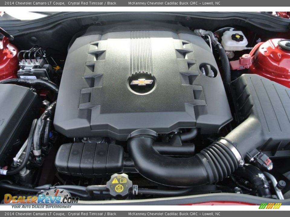 2014 Chevrolet Camaro LT Coupe Crystal Red Tintcoat / Black Photo #20