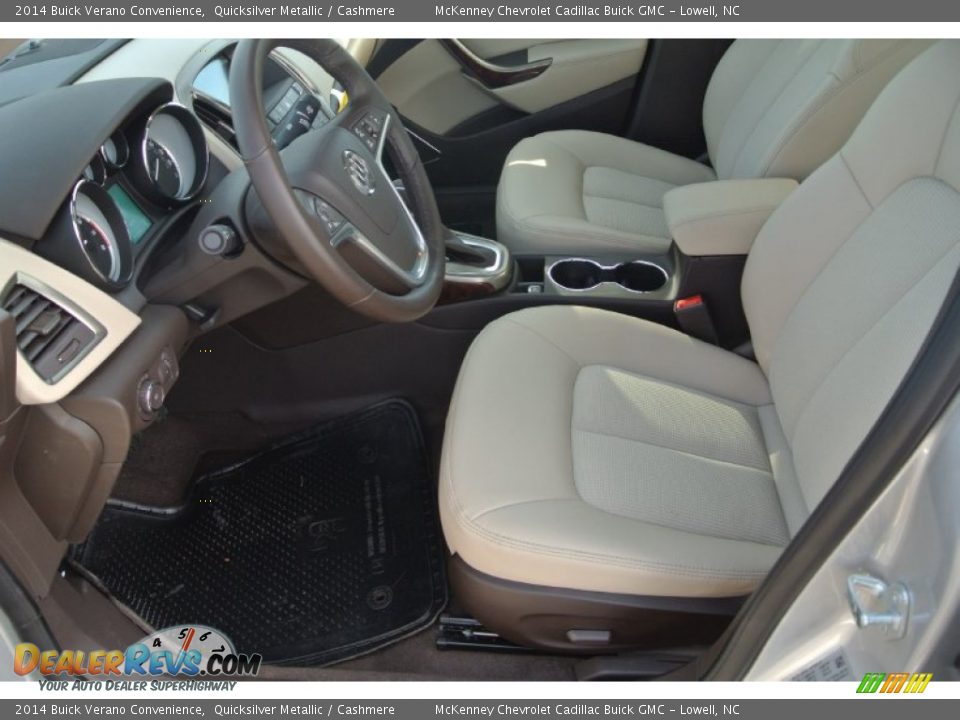 2014 Buick Verano Convenience Quicksilver Metallic / Cashmere Photo #8