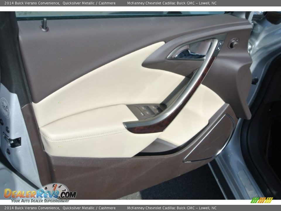 2014 Buick Verano Convenience Quicksilver Metallic / Cashmere Photo #9
