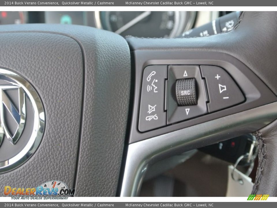 2014 Buick Verano Convenience Quicksilver Metallic / Cashmere Photo #14