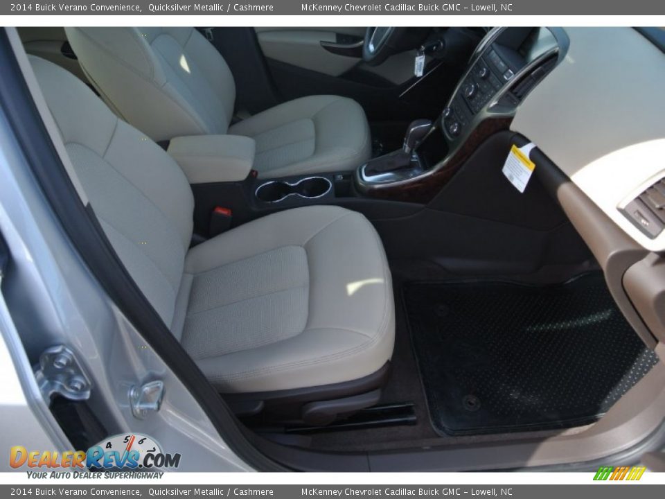 2014 Buick Verano Convenience Quicksilver Metallic / Cashmere Photo #18