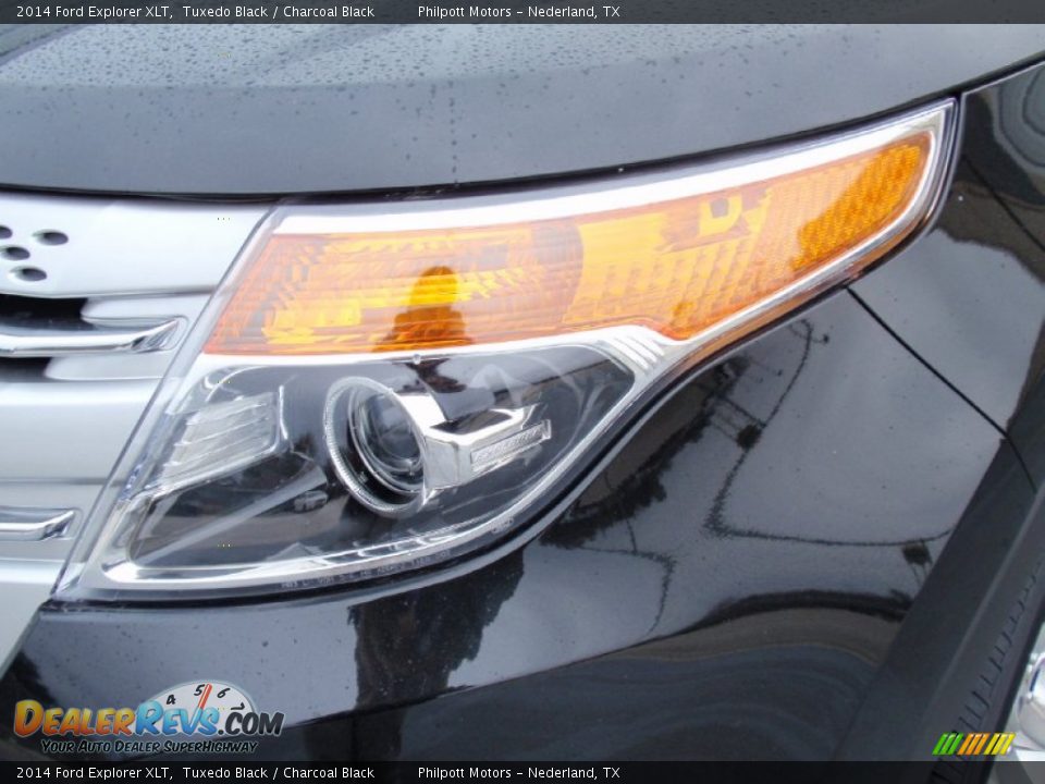 2014 Ford Explorer XLT Tuxedo Black / Charcoal Black Photo #9