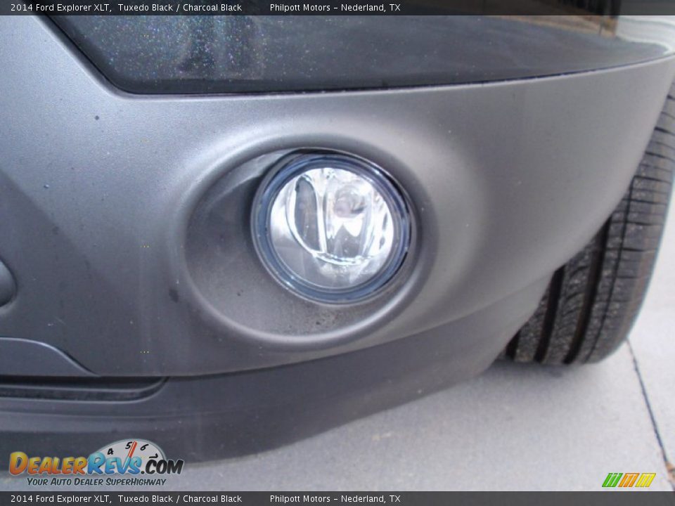 2014 Ford Explorer XLT Tuxedo Black / Charcoal Black Photo #10