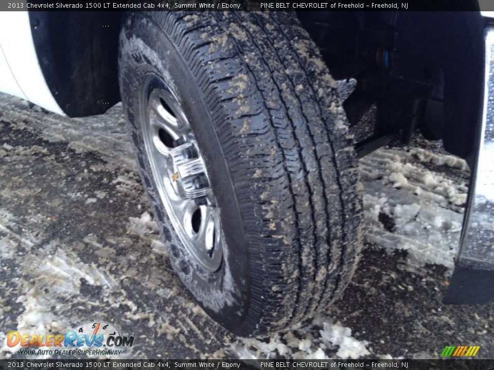 2013 Chevrolet Silverado 1500 LT Extended Cab 4x4 Summit White / Ebony Photo #2