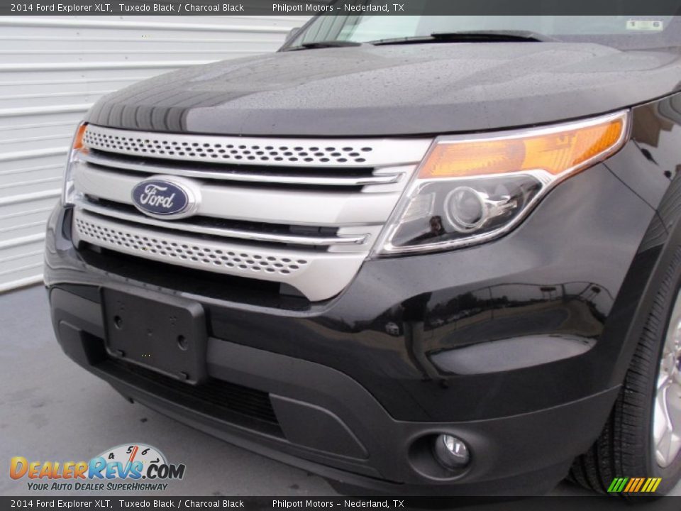 2014 Ford Explorer XLT Tuxedo Black / Charcoal Black Photo #11