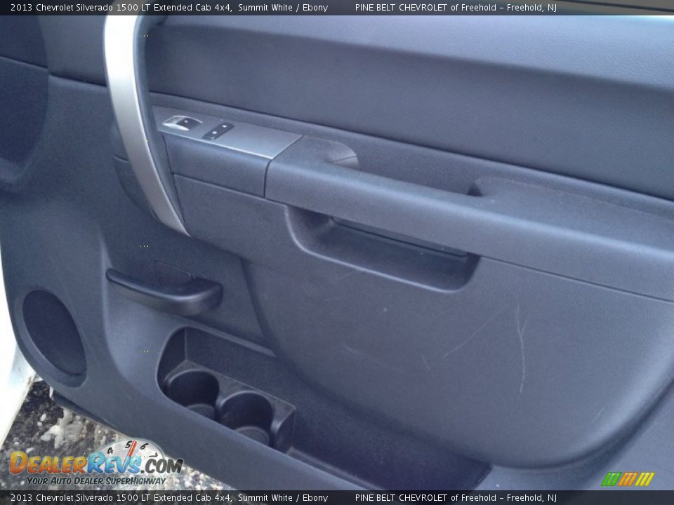 2013 Chevrolet Silverado 1500 LT Extended Cab 4x4 Summit White / Ebony Photo #9