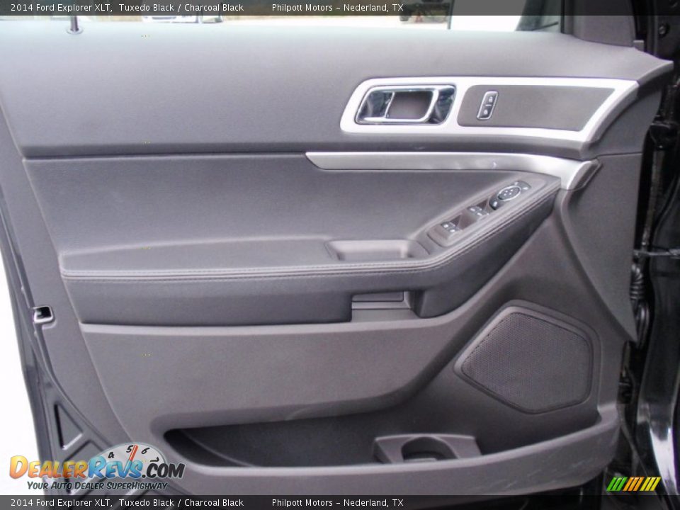 2014 Ford Explorer XLT Tuxedo Black / Charcoal Black Photo #27