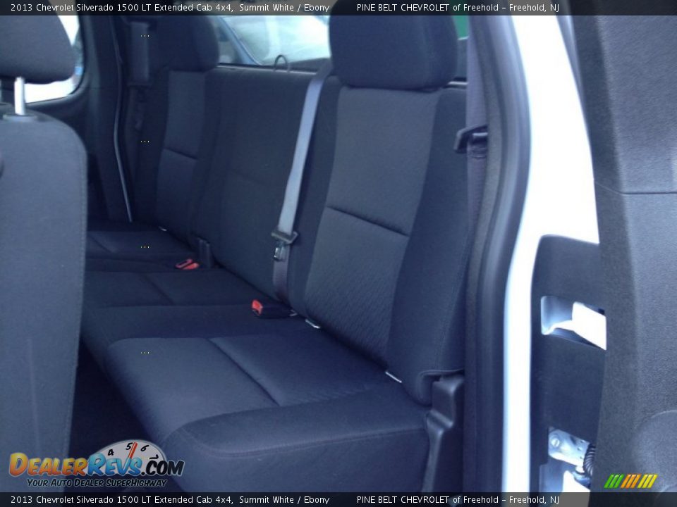2013 Chevrolet Silverado 1500 LT Extended Cab 4x4 Summit White / Ebony Photo #19