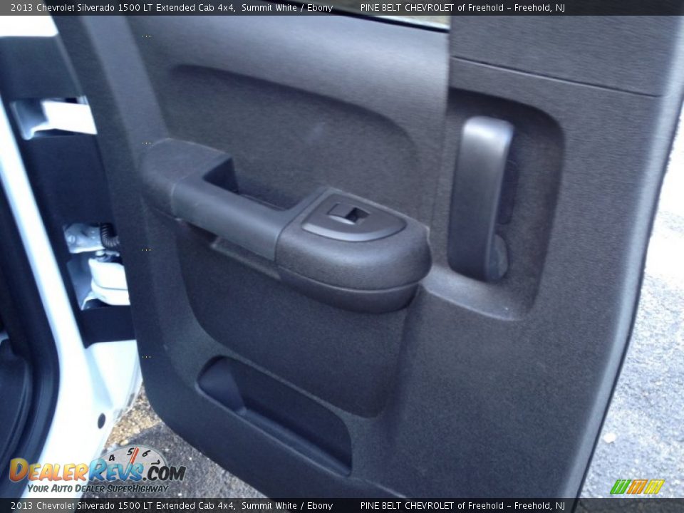 2013 Chevrolet Silverado 1500 LT Extended Cab 4x4 Summit White / Ebony Photo #20