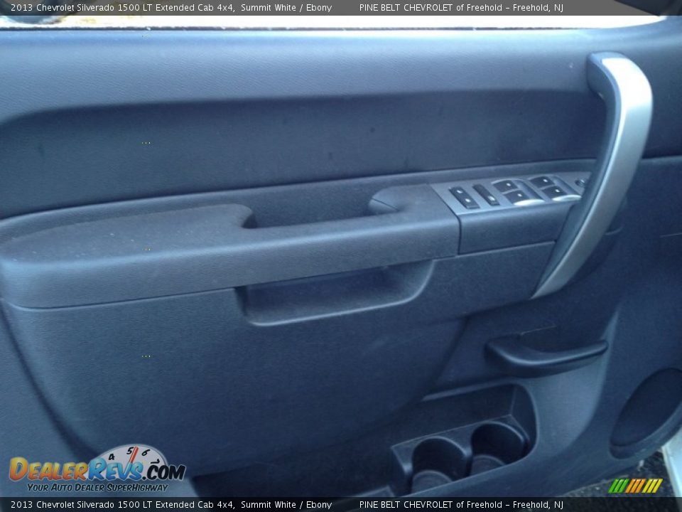 2013 Chevrolet Silverado 1500 LT Extended Cab 4x4 Summit White / Ebony Photo #22
