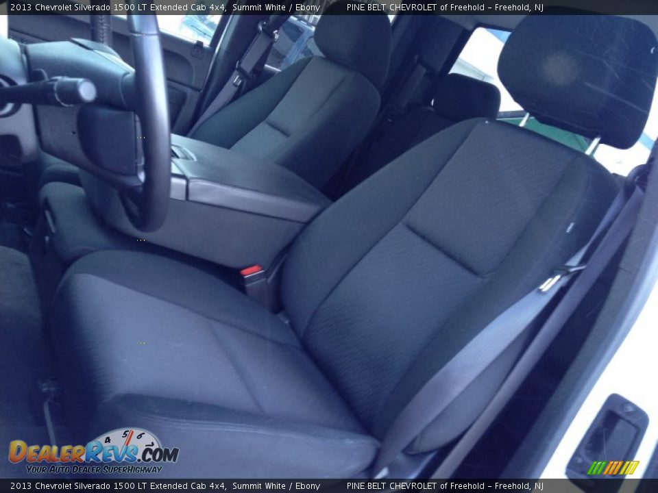 2013 Chevrolet Silverado 1500 LT Extended Cab 4x4 Summit White / Ebony Photo #25