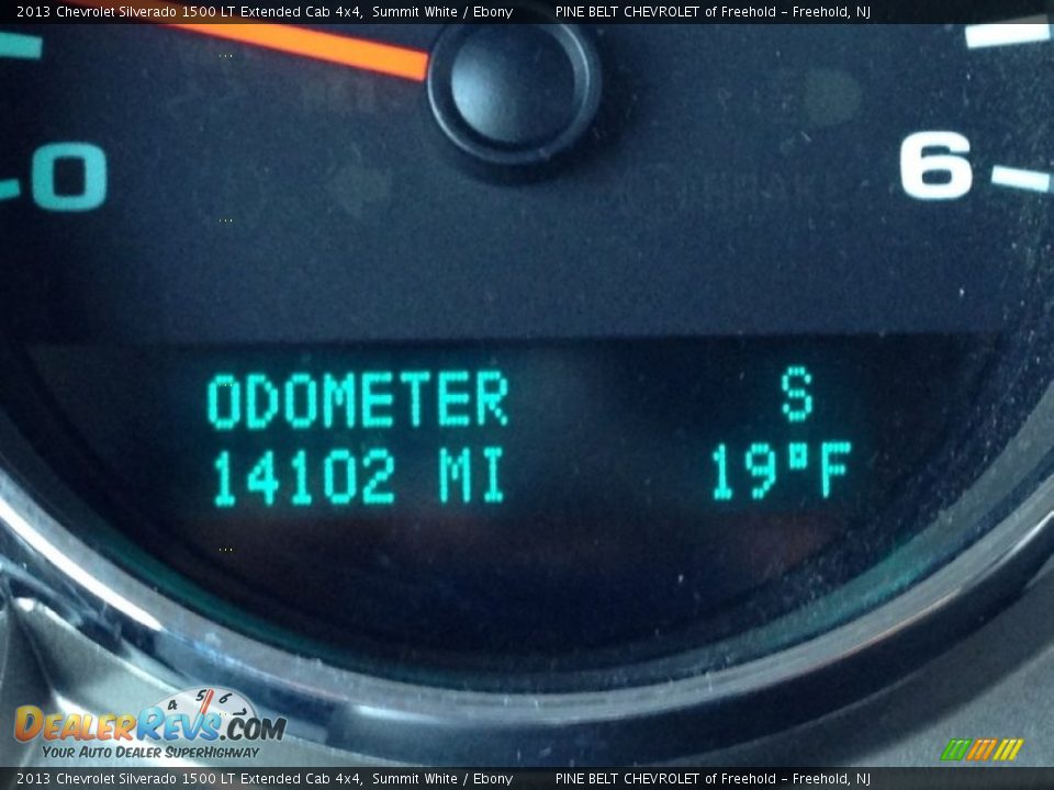 2013 Chevrolet Silverado 1500 LT Extended Cab 4x4 Summit White / Ebony Photo #27