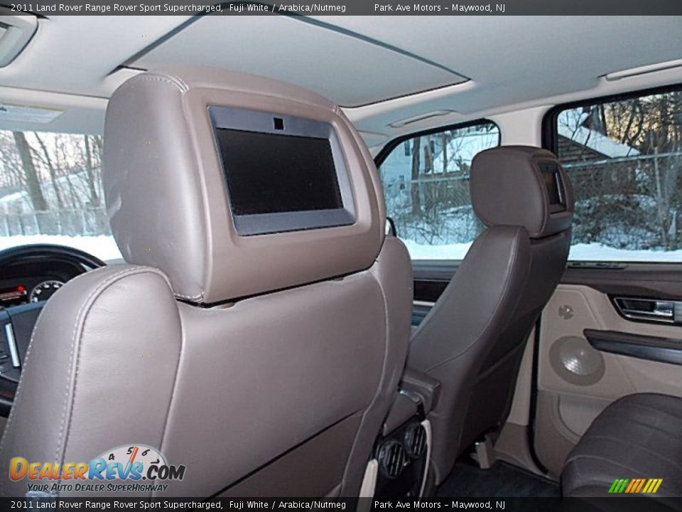 2011 Land Rover Range Rover Sport Supercharged Fuji White / Arabica/Nutmeg Photo #20