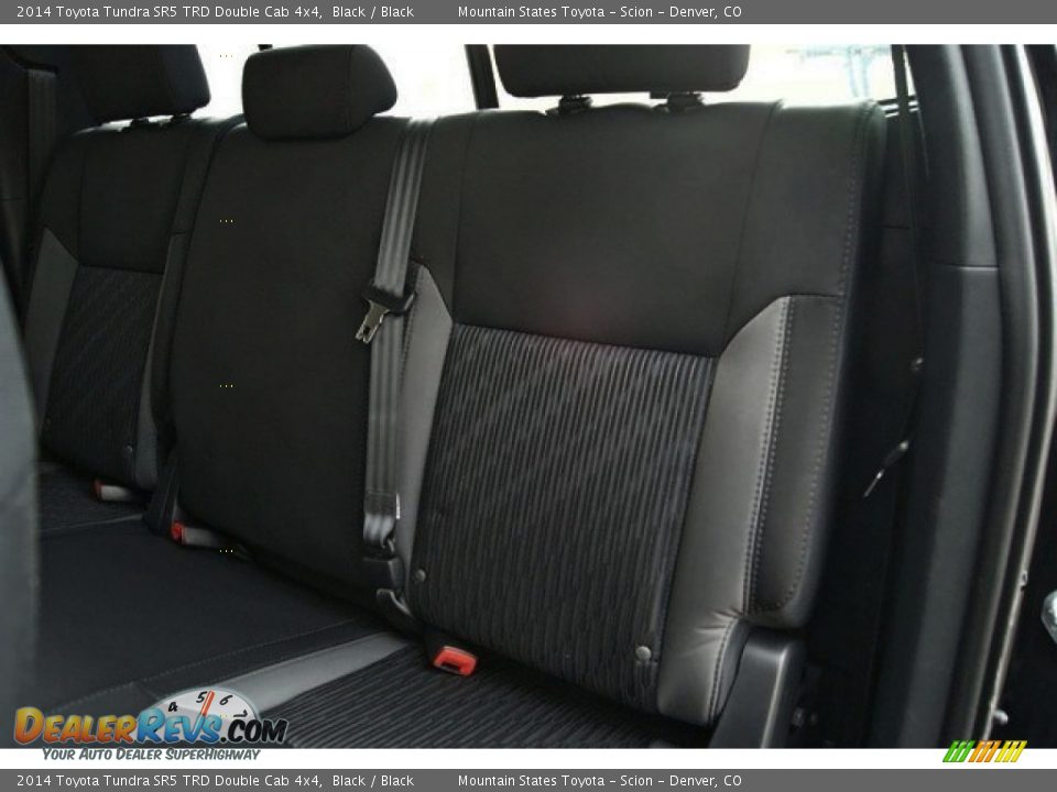 2014 Toyota Tundra SR5 TRD Double Cab 4x4 Black / Black Photo #7