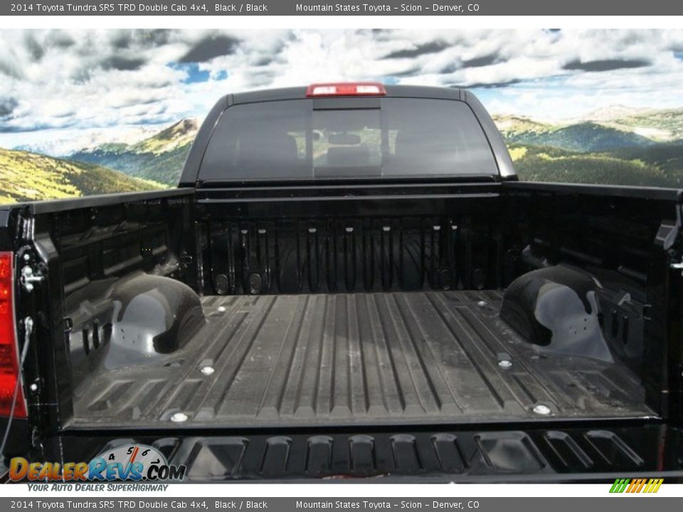 2014 Toyota Tundra SR5 TRD Double Cab 4x4 Black / Black Photo #8