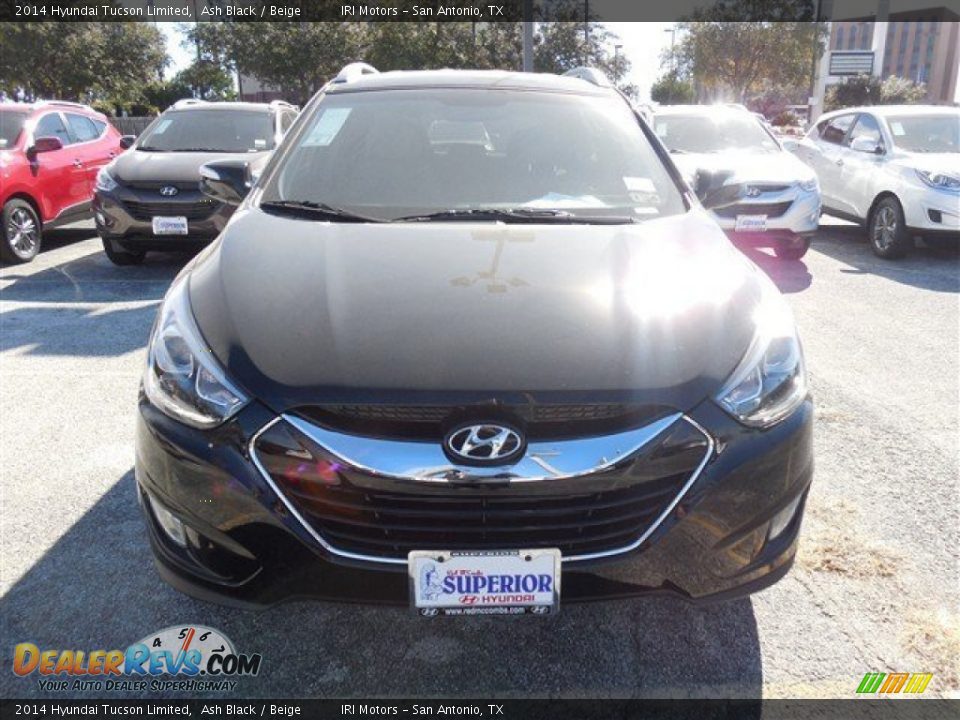 2014 Hyundai Tucson Limited Ash Black / Beige Photo #2