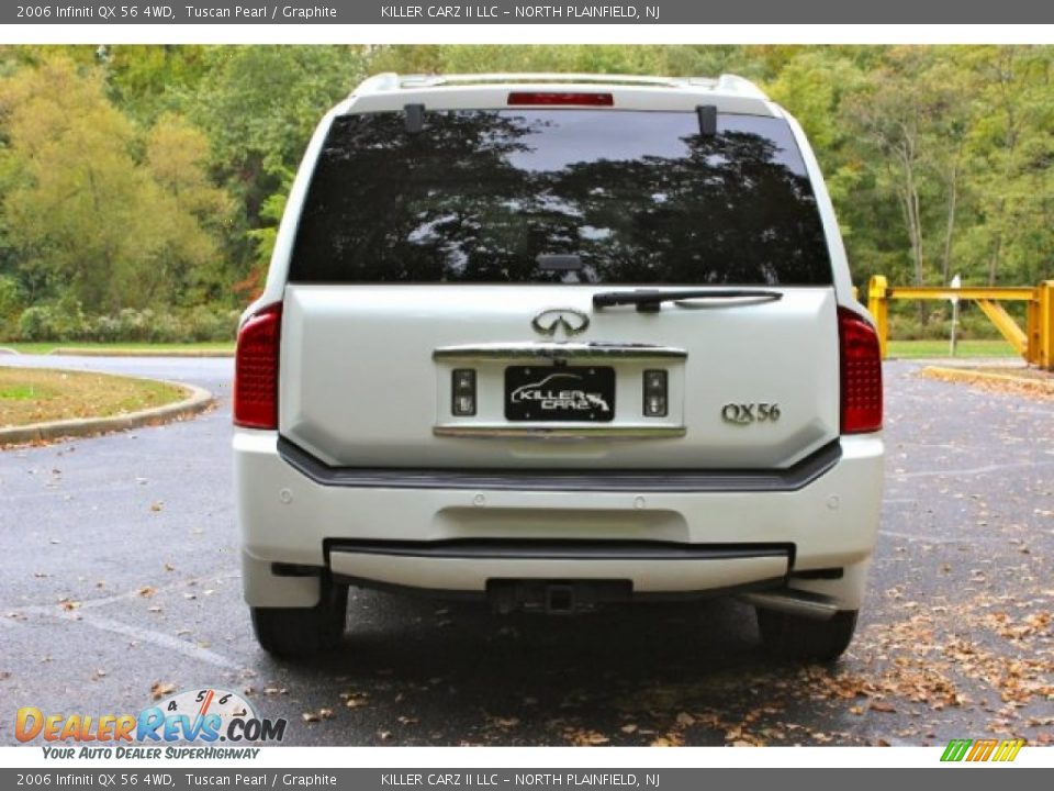 2006 Infiniti QX 56 4WD Tuscan Pearl / Graphite Photo #6