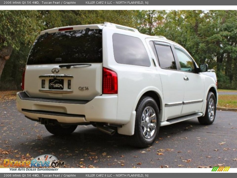 2006 Infiniti QX 56 4WD Tuscan Pearl / Graphite Photo #7