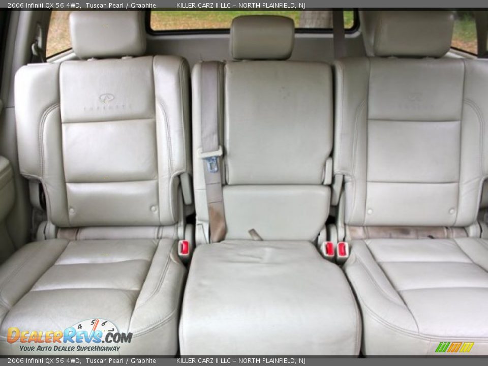 2006 Infiniti QX 56 4WD Tuscan Pearl / Graphite Photo #10