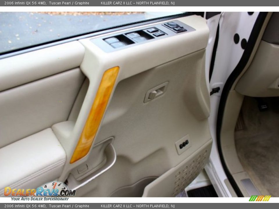 2006 Infiniti QX 56 4WD Tuscan Pearl / Graphite Photo #12