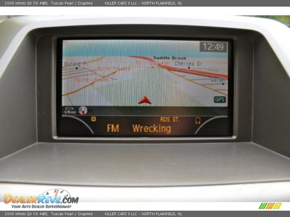 2006 Infiniti QX 56 4WD Tuscan Pearl / Graphite Photo #17